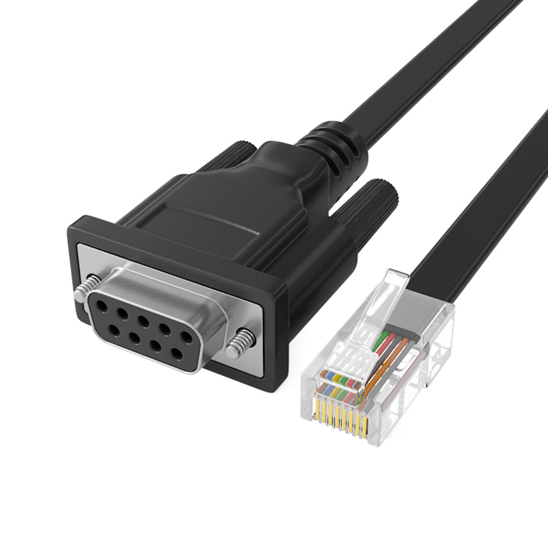 RJ45转DB9F网线
