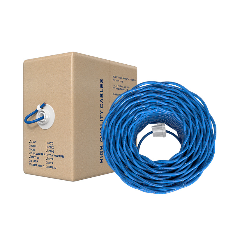 MSL六类网线纯铜线芯CAT6千兆非屏蔽家装网络布线监控箱线