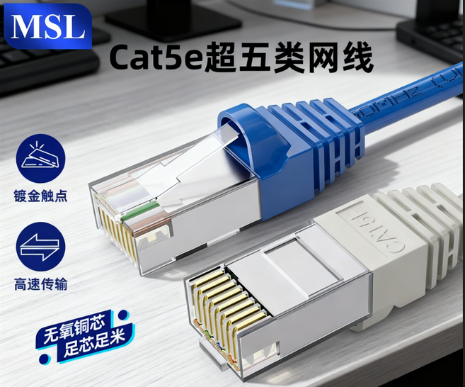 Cat5e超五类网线【MSL冠志】