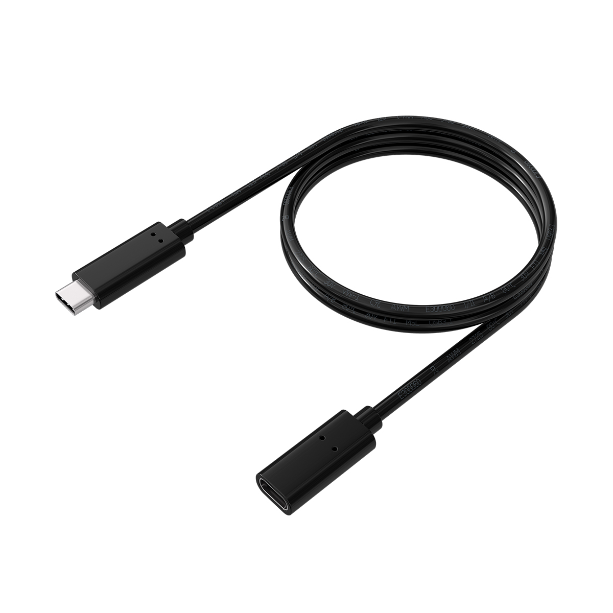 MSL高速延长线USB3.1 Type-C公转母快充数据连接线